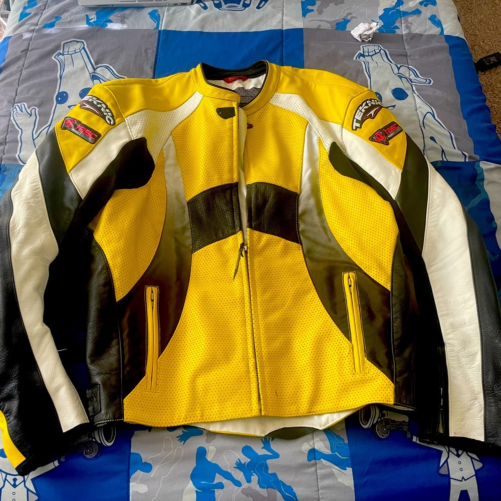 Teknic Leather Motorcycle Jacket